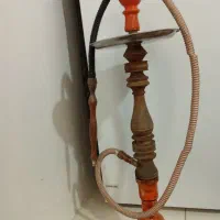 قلیون چوبی قهوه خونه ای