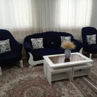 فروش مبل هفت نفره ب همراه جلو مبلی و عسلی