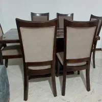 میزناهار خوری ۶ نفره|میز و صندلی غذاخوری|ساری, |دیوار