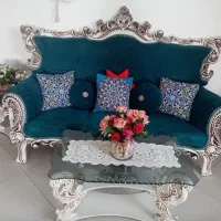مبل سلطنتی با میز تلویزیون ست