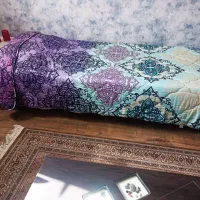 فروش تخت یک‌نفره چوبی همراه با تشک خوشخواب
