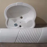 روشویی پایه دار سفید