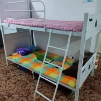 تخت دو طبقه ثابت|تخت و سرویس خواب|بیرجند, |دیوار