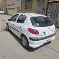 پژو ۲۰۶ تیپ۲   کم کار   بی رنگ   فروش فوری