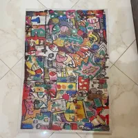 تابلو بوم بزرگ|تابلو، نقاشی، عکس|ورامین, ورامین|دیوار