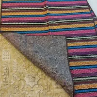 روفرشی رو تختی پشت نمدی طرح گلیم