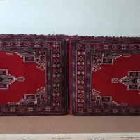 دو جفت پشتی دست باف در حد نو|پشتی|گرگان, |دیوار