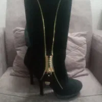 چکمه مخمل ساق بلند|کیف، کفش، کمربند|مشهد, شهید قربانی|دیوار