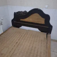 تخت چوبی ۲ نفره با تشک