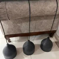 فروش لوستر سقفی سه شاخه در حد نو