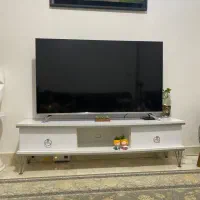 میز تلویزیون سفید تمیز وسالم|میز تلویزیون|رشت, پیرکلاچای|دیوار