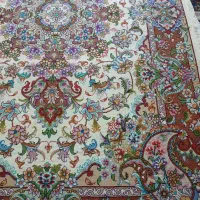 یک جفت فرش سالاری ۲۵ رج با ۳۴ رنگ زیبا