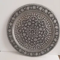 سینی مسی قلمکاری اصل اصفهان