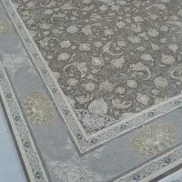یک تخته فرش گل برجسته اصیل تبریز