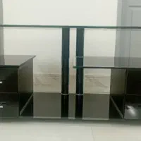 میز تلویزیون شیشه ایی