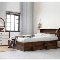 سرویس خواب کامل چوبی و فلزی مدل بهکار