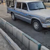 مزدا وانت مدل ۸۷ دو کابین یه گلگیر رنگ|خودرو سواری و وانت|قزوین, |دیوار