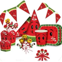 ظروف یکبار مصرف و یلدای قشنگ|ظروف نگهدارنده، پلاستیکی، یکبارمصرف|قم, دانشگاه قم|دیوار