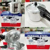 زودپز4کاره قابلمه بزرگ سوپاپ دارپیرکس کف چدن استیل|ظروف پخت‌وپز|یزد, |دیوار