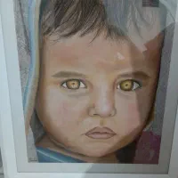 طراحی چهره ، نقاشی|تابلو، نقاشی، عکس|گنبد کاووس, |دیوار