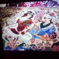 یک تابلو فرش قدیمی