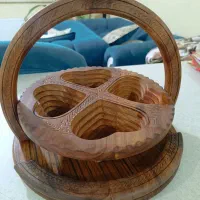 اردو خوری چوبی تاشو|ظروف سرو و پذیرایی|شیراز, شهرک گلستان|دیوار