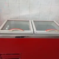 دو عدد یخچال درحد نو بستنی و ویترینی|یخچال و فریزر|نیشابور, شهرک جانبازان|دیوار