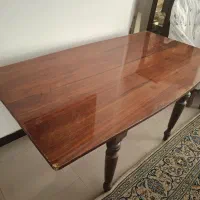 میز چوبی 6 نفره|میز و صندلی غذاخوری|ساری, |دیوار