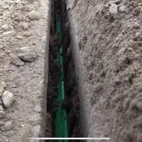 ترنچر پشت تراکتوری جدید  عرض ۲۰ سانت عمق ۹۰ سانت
