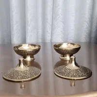 قندان برنزی مدل طاووس|ظروف سرو و پذیرایی|تهران, خاک سفید|دیوار