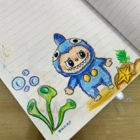 تزیین دفتر مشق|تابلو، نقاشی، عکس|قم, شهرک قدس|دیوار