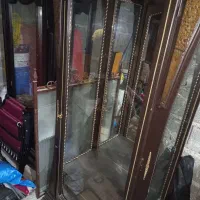 دو عدد بوفه چوبی