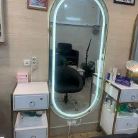 فروش سرشور مبله ایینه قدی چراغ دار بدون ترولیا|آرایشگاه و سالنهای زیبایی|گرگان, |دیوار