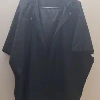 بارونی مشکی کلاه دار فری سایز