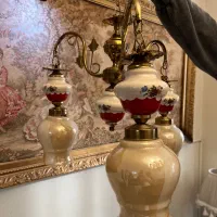 لوستر قدبمی ایتالیایی|لوستر و چراغ آویز|تهران, نازی‌آباد|دیوار