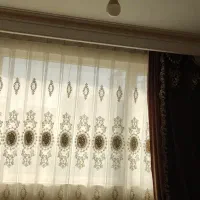 پرده پذیرایی و اتاق خواب