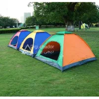 چادر مسافرتی کمپ میله ای عصایی ۴ چهار نفره اصلی