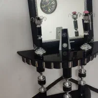 آینه و شمعدان در حد نو