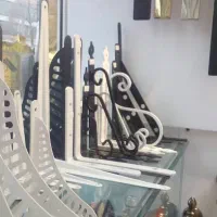 پایه گونیا فرفورژه پایه شلف پایه فلزی|کتابخانه، شلف، قفسههای دیواری|تهران, نعمتآباد|دیوار