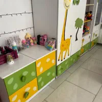 سرویس کمد کودک|تخت و سرویس خواب|قرچک, مهدیه|دیوار