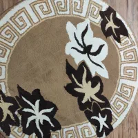 فرش گرد دستباف