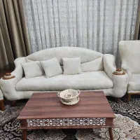 ست مبل ۸نفره بادوتاعسلی