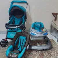 فروش ۳تیکه کالسکه ،کریر،روروک BABY CTTY