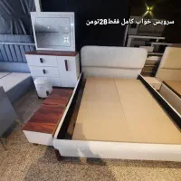 تخت و سرویس خواب|تخت و سرویس خواب|شیراز, شهرک گلها|دیوار