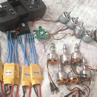 کلیه قطعات ساخت کوادکوپتر و هگزا کوپتر