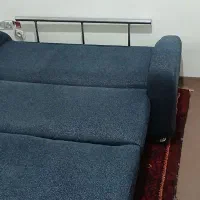 مبل تخت شو سه نفره در حد نو|مبلمان خانگی و میز عسلی|مشهد, بهارستان|دیوار