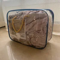 رو فرشی کشدار ترک ۶ متری دو رو مخمل