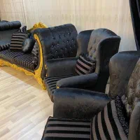 مبلمان نئوکلاسیک خاص در حد نو با میز از چوب گردو|مبلمان خانگی و میز عسلی|اصفهان, مرداویج|دیوار