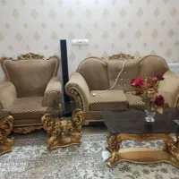 مبل هفت نفره راحتی با سه عدد میز نو بفروش میرسد|مبلمان خانگی و میز عسلی|اصفهان, سرشبادران|دیوار