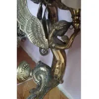 لوستر برنز اصل سفارشی|لوستر و چراغ آویز|الشتر, |دیوار